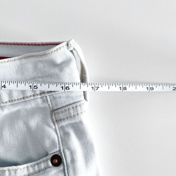 Lucky Brand Women's Cropped Jeans Five Pocket Charlie Skimmer Light Blue Size 28 - Picture 7 of 10